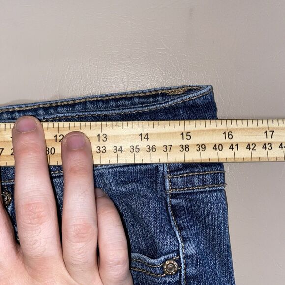 Mudd Women’s Bootcut Jeans Size 7 Blue Mid Rise - Picture 4 of 6